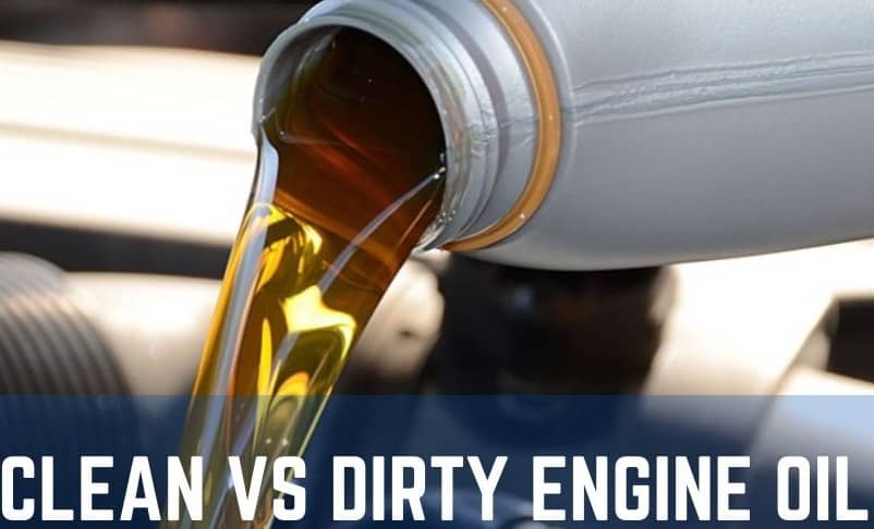 Clean vs Dirty Engine Oil - Which one will win the race to keep your car running smoothly?